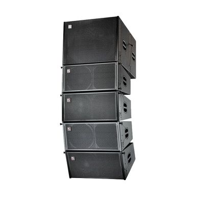 Peso ligero Audio profesional de rango completo Sistema de matriz de líneas de dicotomía media y pequeña