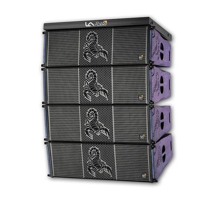 LA-312 Neodimio altavoz magnético 76 núcleo impermeable 52 núcleos 75 núcleo lineal de cuerno tweeter