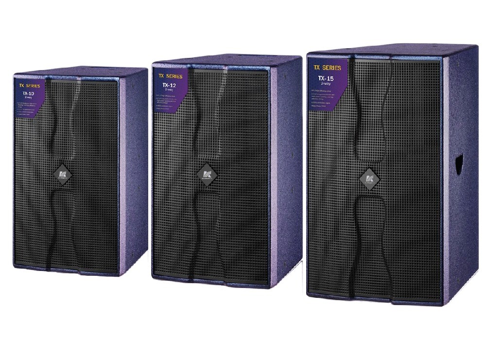 Alta gama de sonido de la serie TX altavoz KTV de dos vías altavoz de frecuencia completa