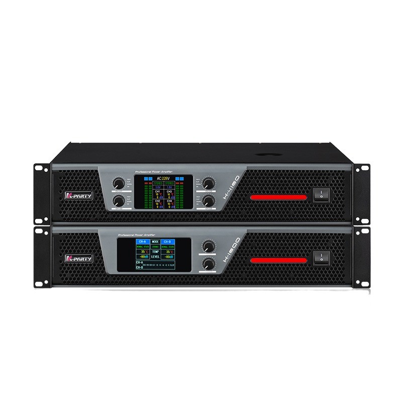 Amplificador de potencia de la serie D K profesional 1000w 800w Amplificador de potencia