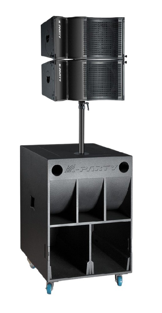 10 pulgadas Active Line Array altavoces Altavoz de frecuencia completa Altavoz Ultra Bajo Tres canales V-10 / V-18