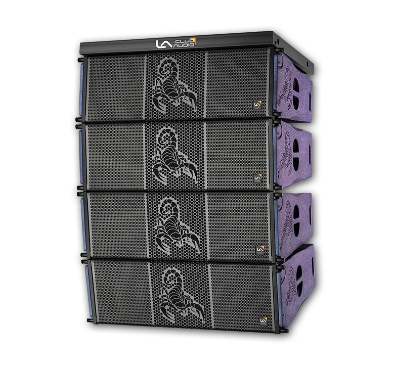 LA-312 Neodimio altavoz magnético 76 núcleo impermeable 52 núcleos 75 núcleo lineal de cuerno tweeter