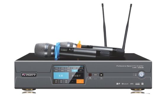 Amplificador de potencia profesional de la serie KR con micrófono inalámbrico 20Hz-20KHz