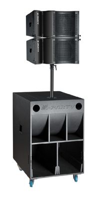10 pulgadas Active Line Array altavoces Altavoz de frecuencia completa Altavoz Ultra Bajo Tres canales V-10 / V-18